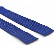 Лямки штангиста антискользящая стропа с подкладкой, синие